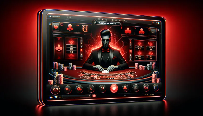 Mobile Live Blackjack